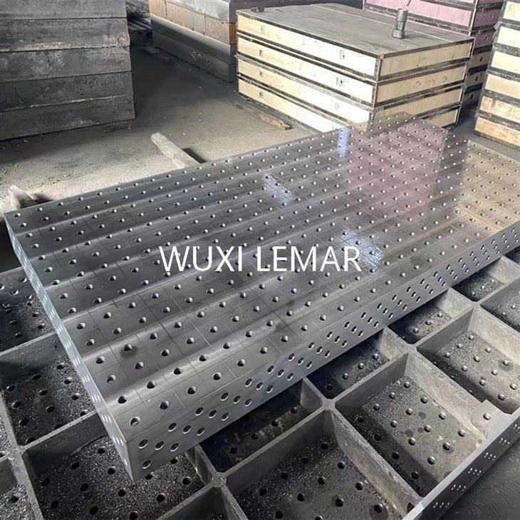 Heavy-Duty Steel 3D Welding Table